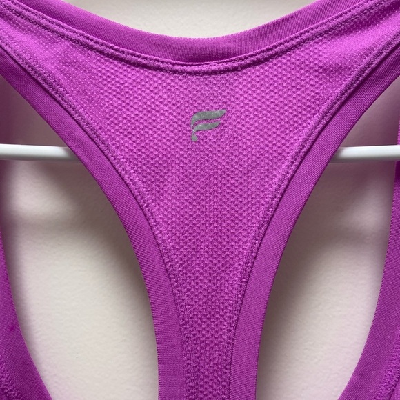 Fabletics fushia  Women's Tank Top workout racerback women’s size xl - Picture 2 of 4